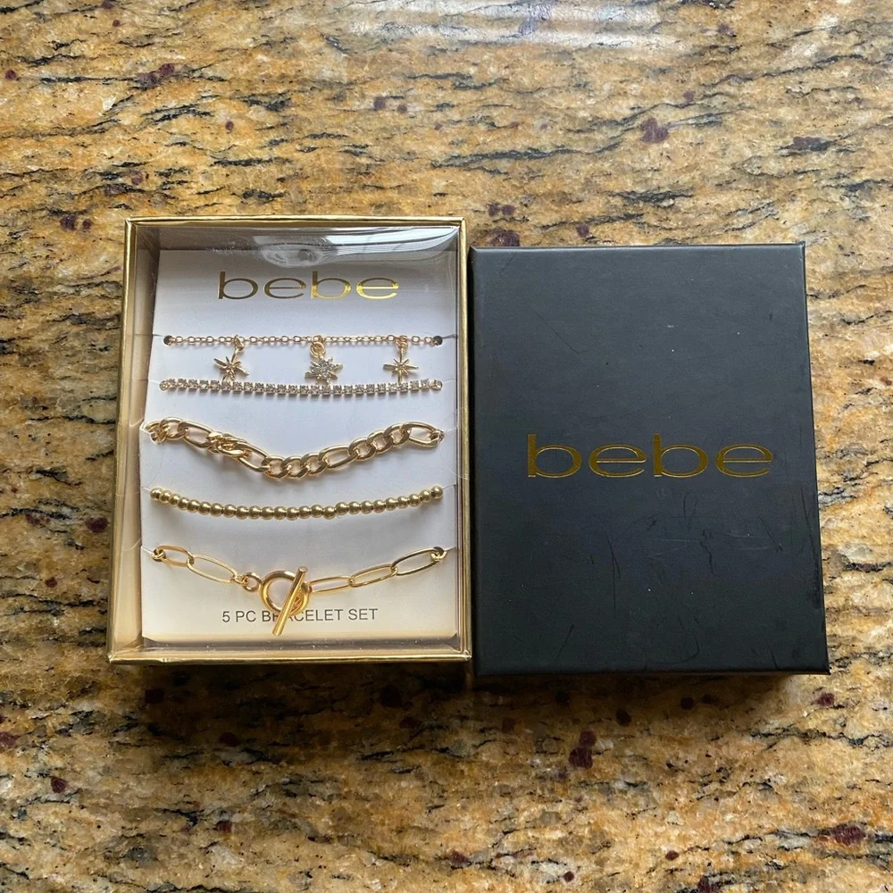 NEW Bebe bracelet set.